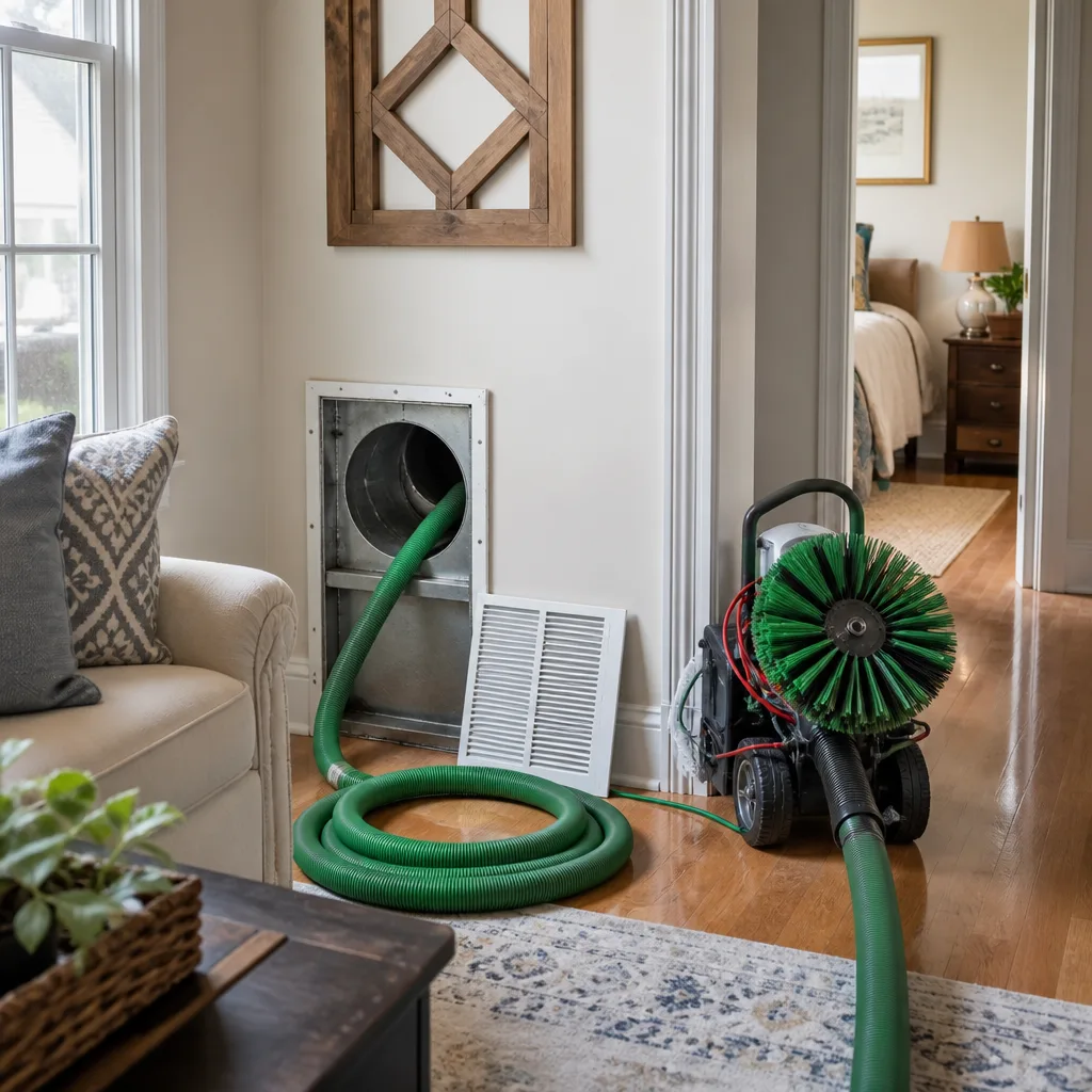 Whole-home duct cleaning